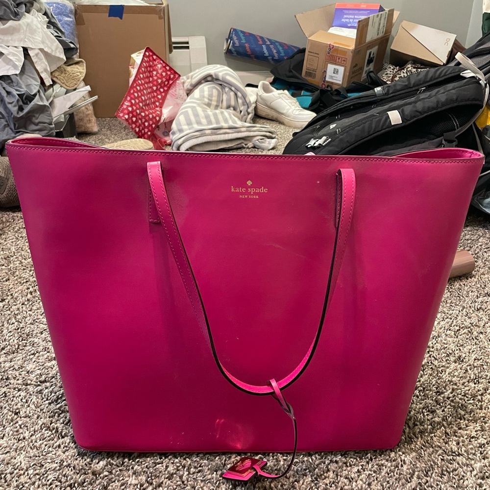 Kate Spade Fuchsia Tote Bag